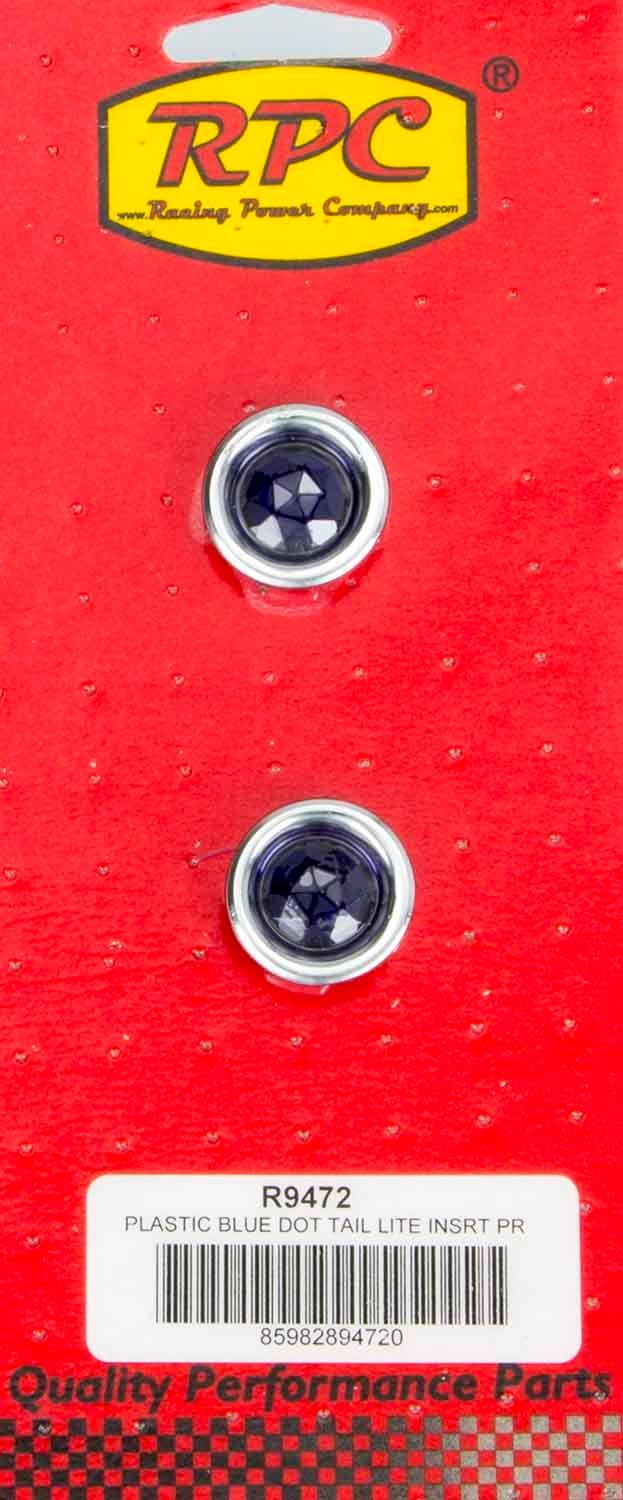 RACING POWER CO-PACKAGEDBlue Dot Taillight Insert Each