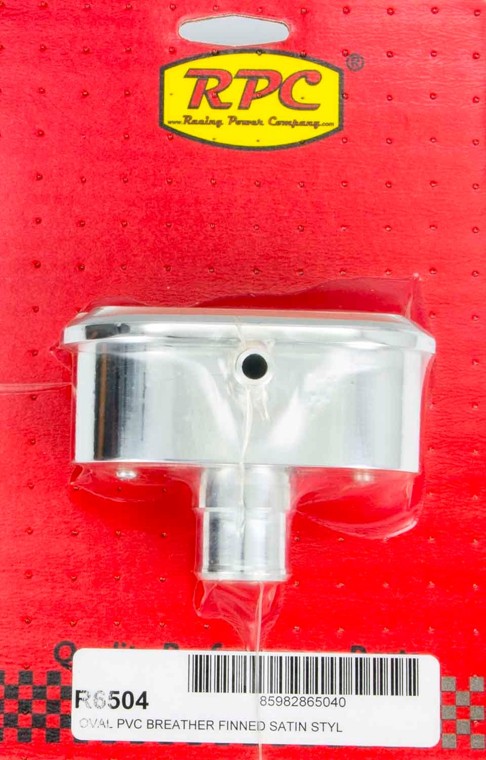 RACING POWER CO-PACKAGEDAlum Finned PCV Breather Polished/Satin