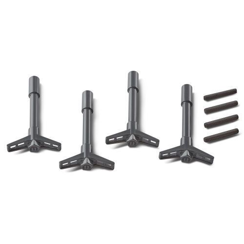 PROFORMMopar Valve Cover Wing Nuts Gray