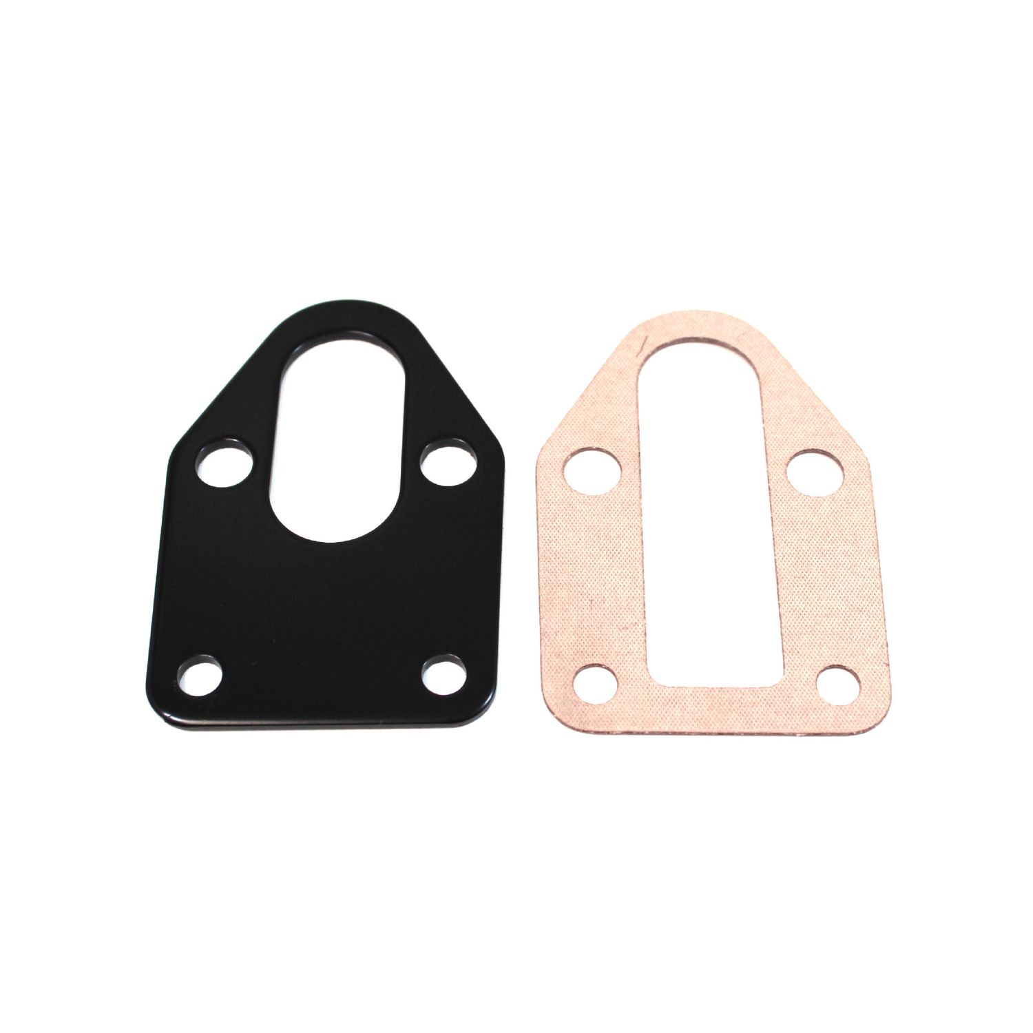 RACING POWER CO-PACKAGEDSBC Steel Fuel Pump Mounting Plate Black
