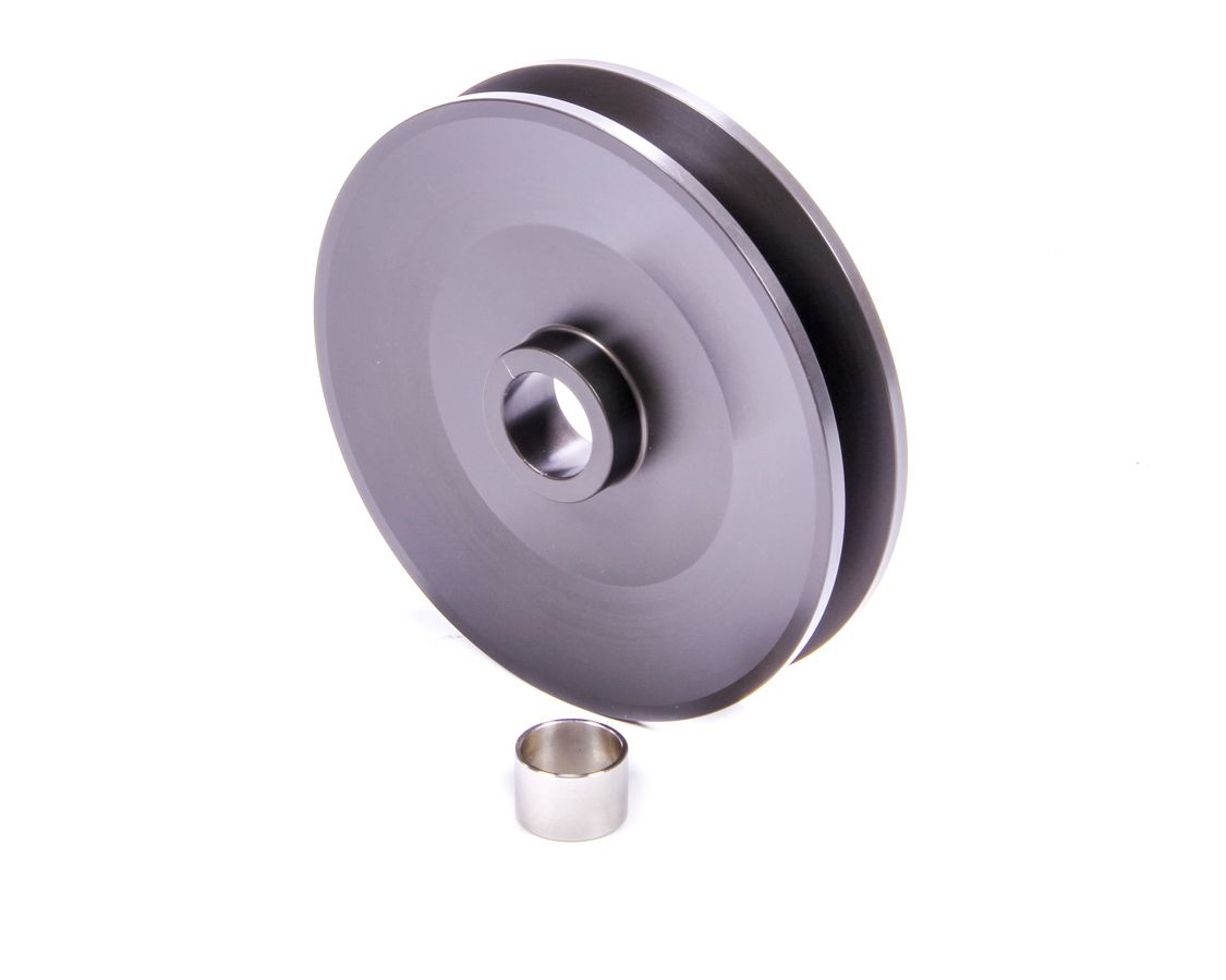POWERMASTER4in Dia Deep V-Belt Alt Pulley Billet Aluminum