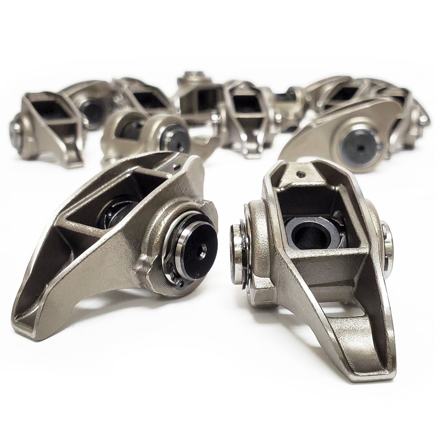 PRW INDUSTRIES, INC.Cast Steel Rocker Arm Kit GM LS 1.7 Ratio 8mm