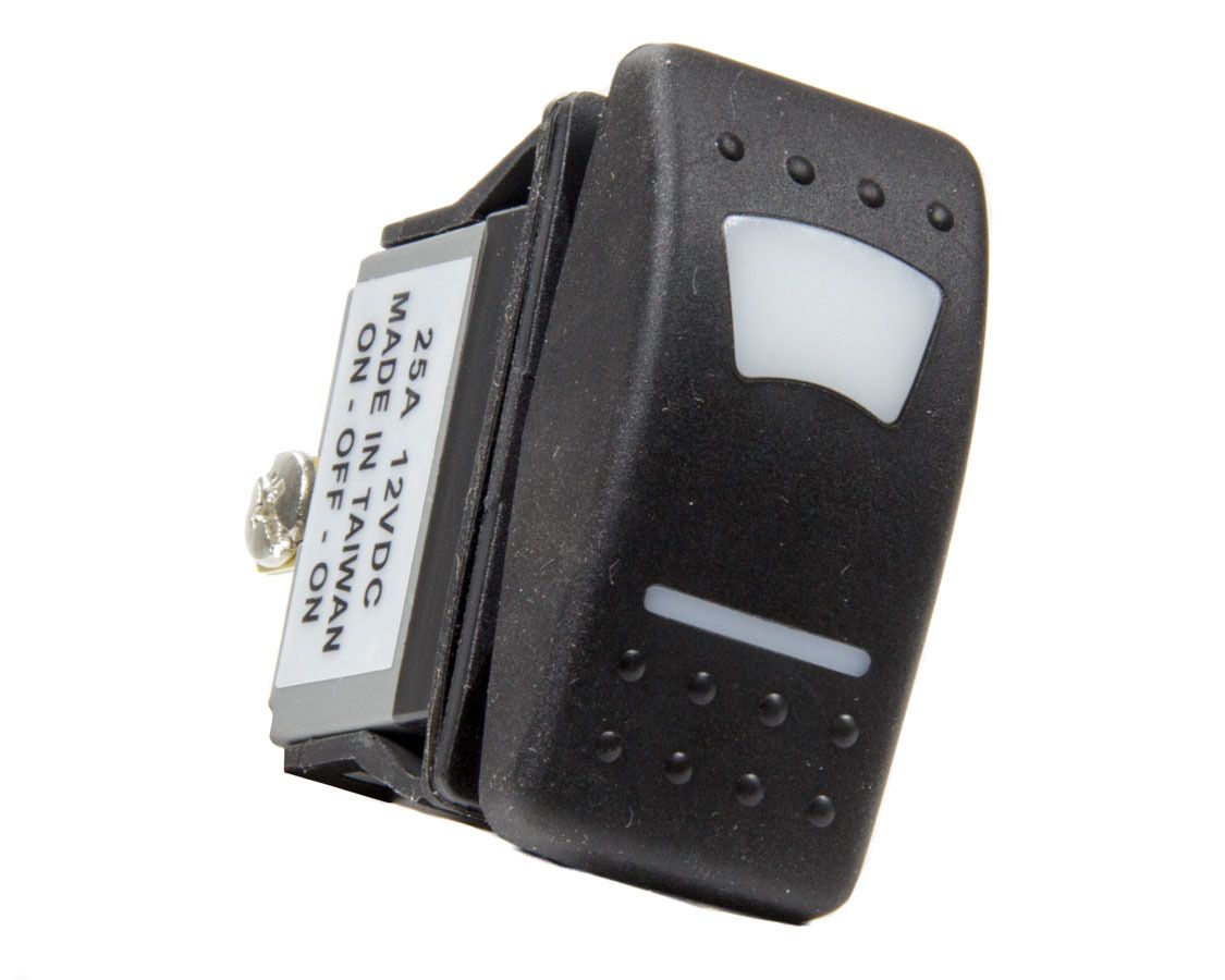 QUICKCAR RACING PRODUCTSRocker Switch Lighted On /Off/On Green
