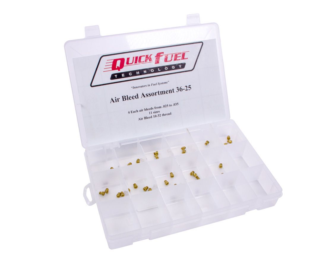 QUICK FUEL TECHNOLOGYAir Bleed Assortment Kit .025 - .035