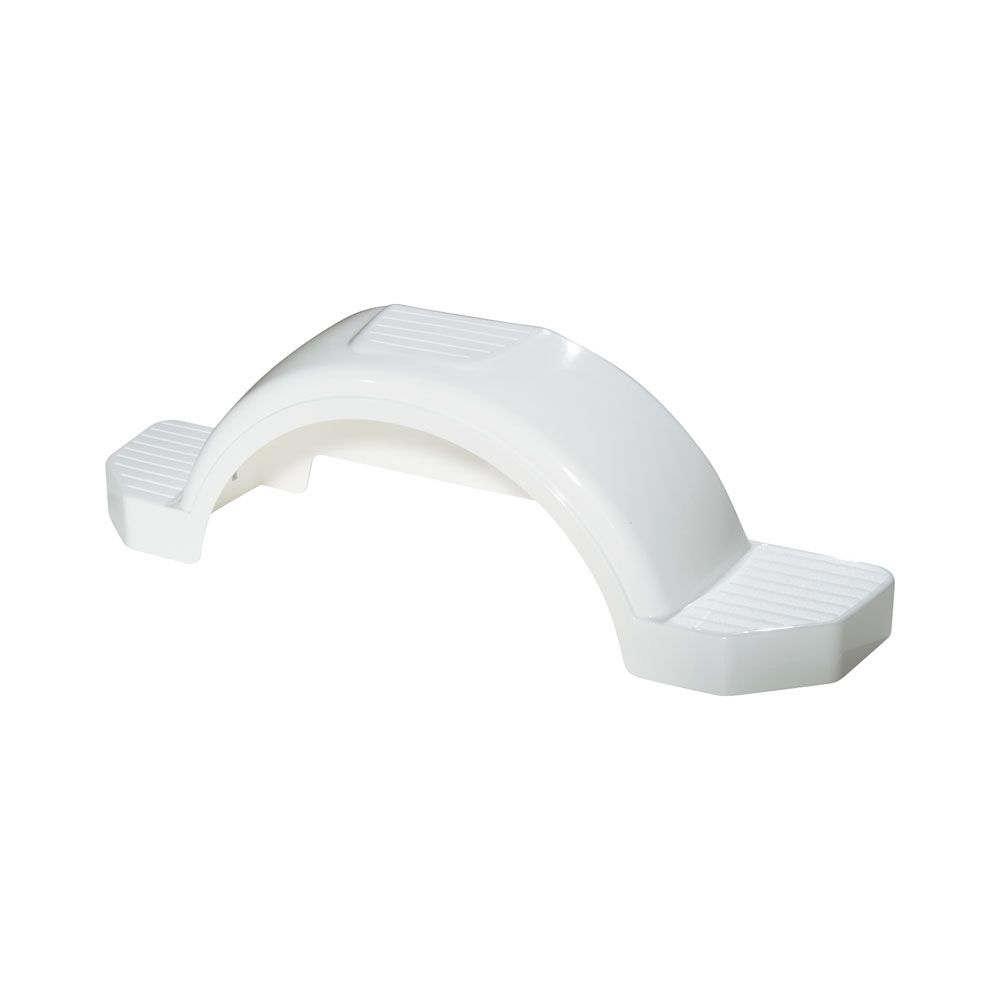 REESEPlastic Fender 13in Tire Size White w/UPC LBL