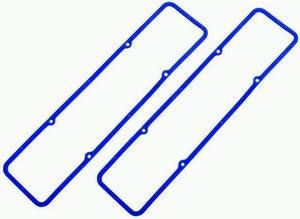RACING POWER CO-PACKAGEDBlue Rubber SB Chevy Valve Cover Gaskets Pair