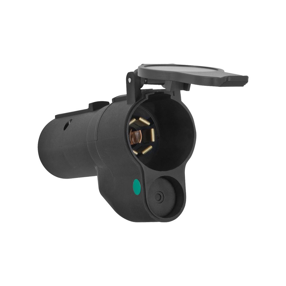 REESE7-Way Flat Pin to 7-Flat Pin Adapter w/LED Lamp