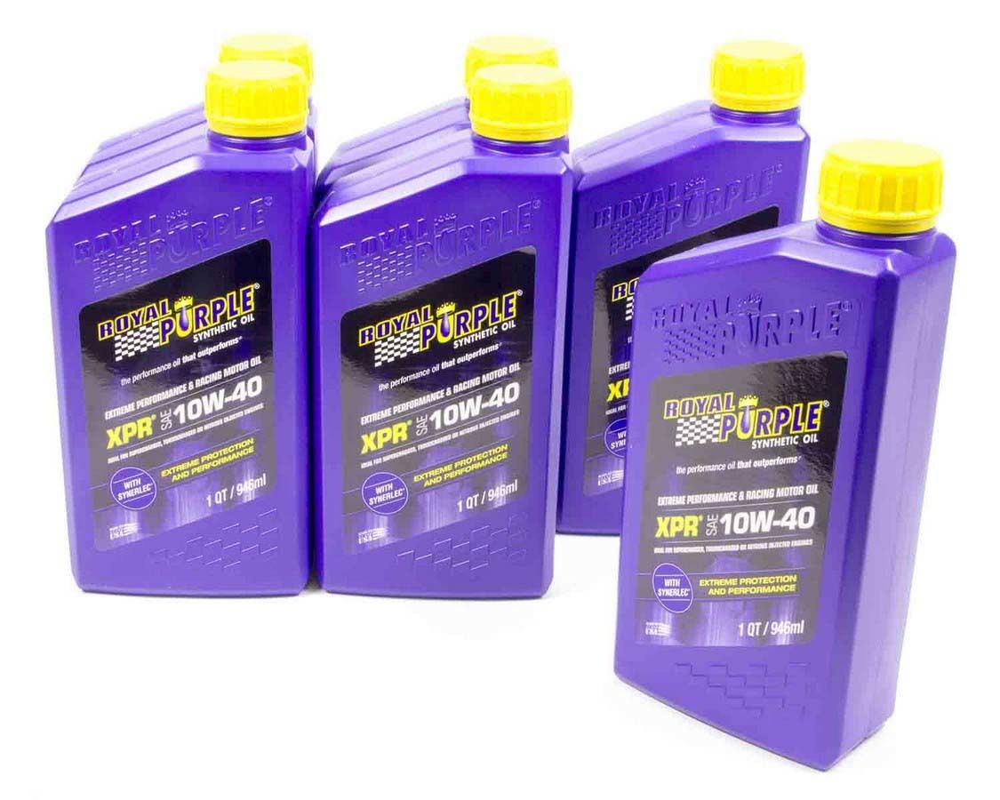 ROYAL PURPLE10w40 XPR RAcing Oil Case 6x1 Quart