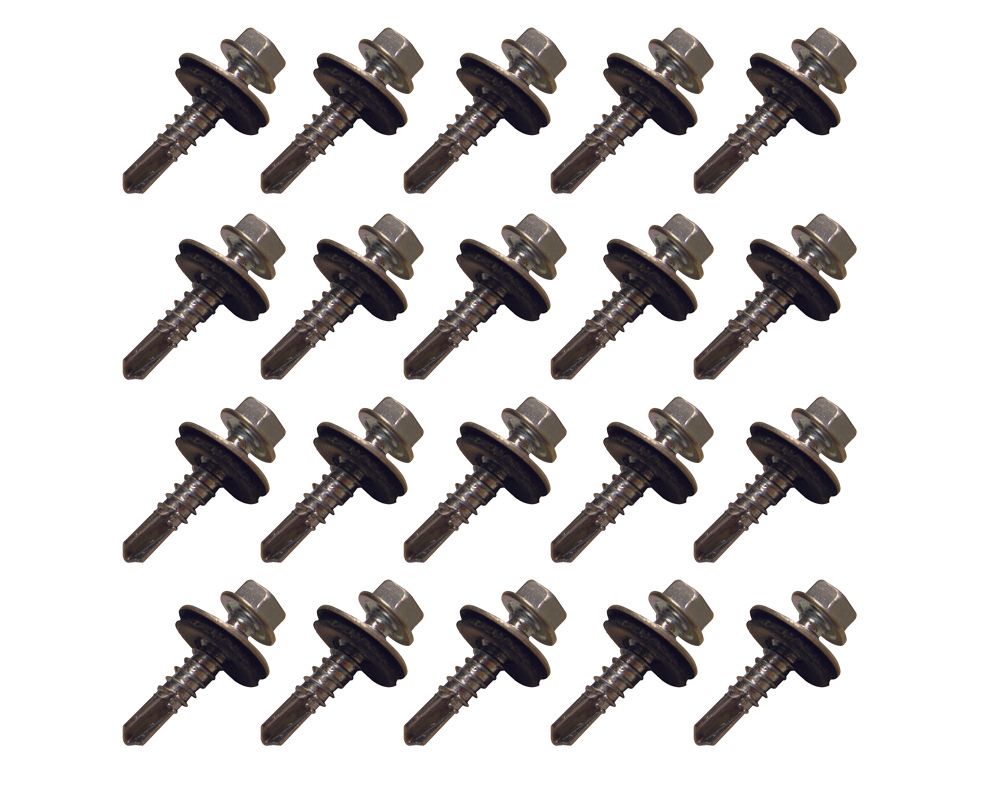 PIT-PAL PRODUCTS1in Hex Head Self Tapping Screws