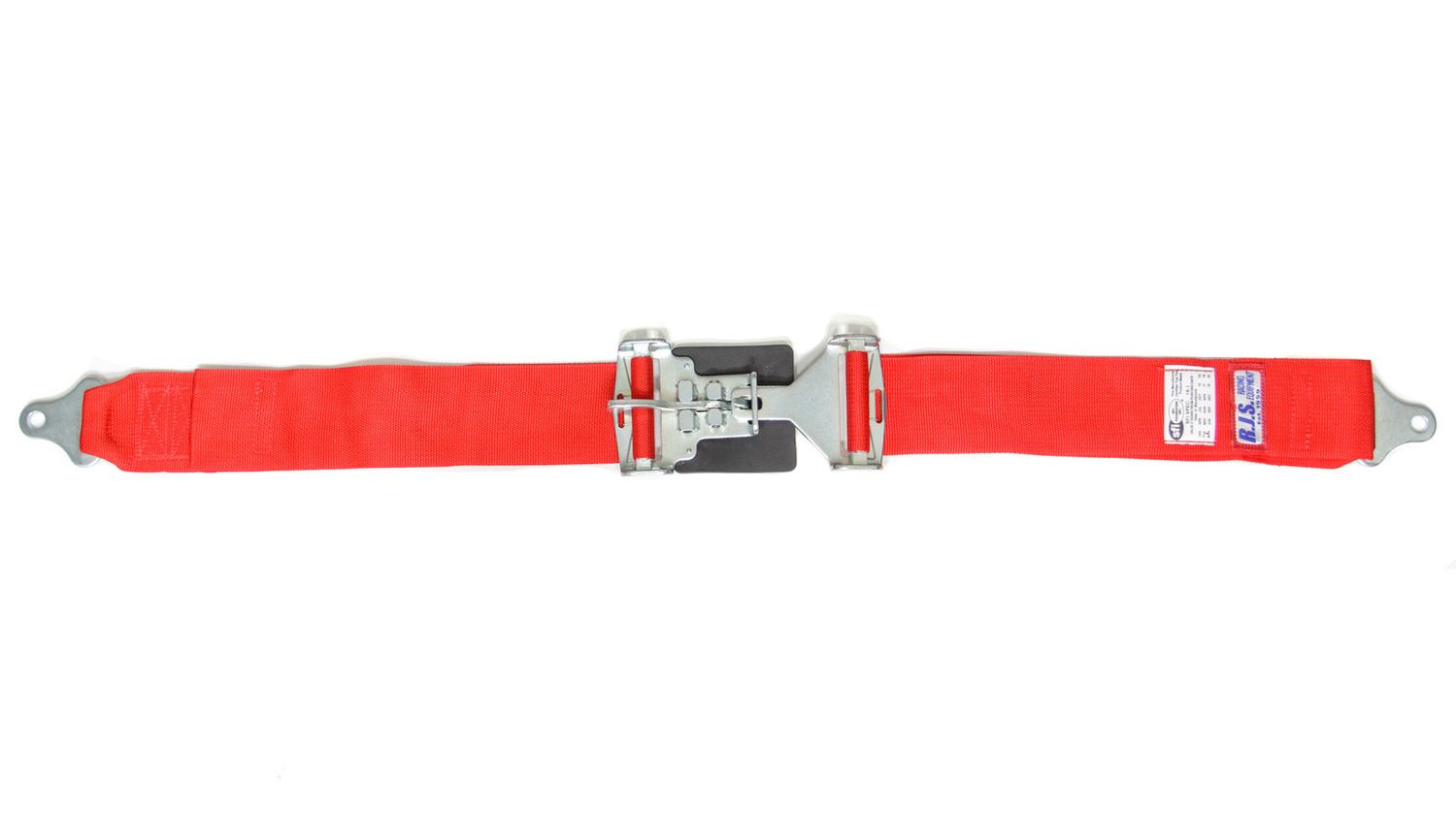 RJS SAFETY3in Lap Belt Red