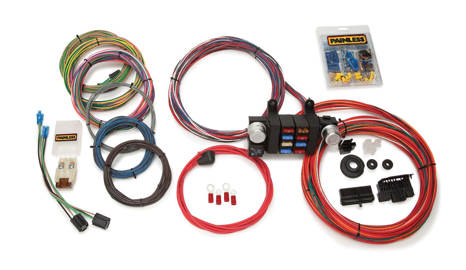 PAINLESS WIRING18 Circuit T-Bucket Wiring Harness