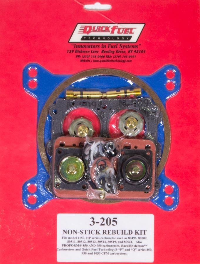 QUICK FUEL TECHNOLOGY4150 Rebuild Kit - Non-Stick