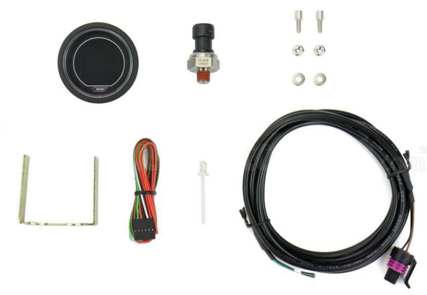 PROSPORT GAUGESGauge EVO Fuel Pressure w/Sender Red / Blue