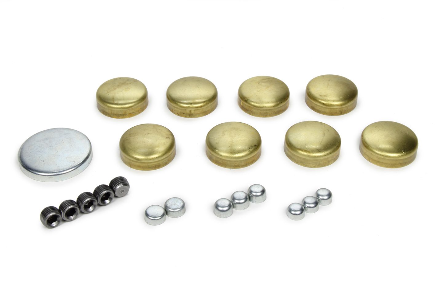 PIONEER350 Chevy Freeze Plug Kit - Brass (Bag)