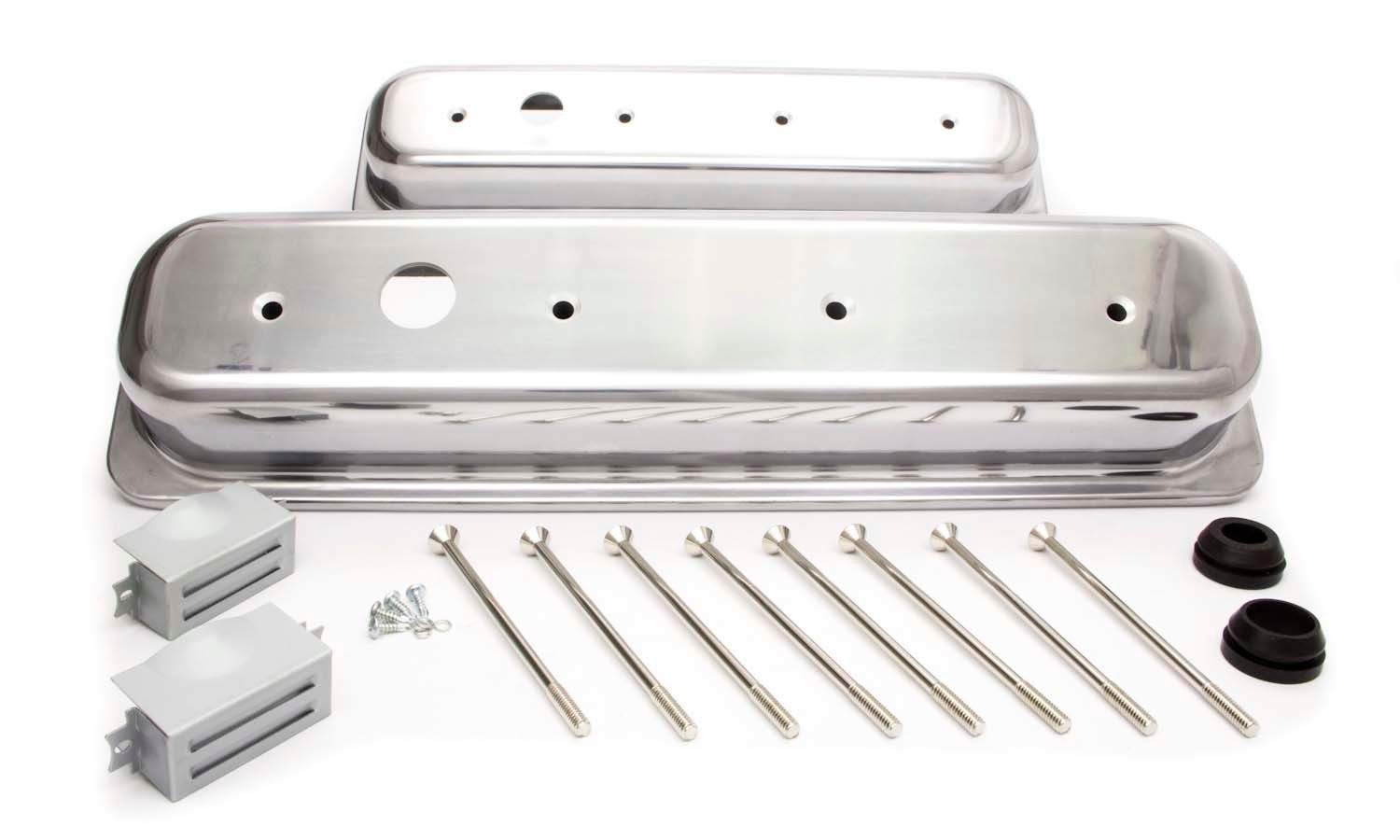 RACING POWER CO-PACKAGEDSBC Alum Short Center Bolt V/C Plain Polished