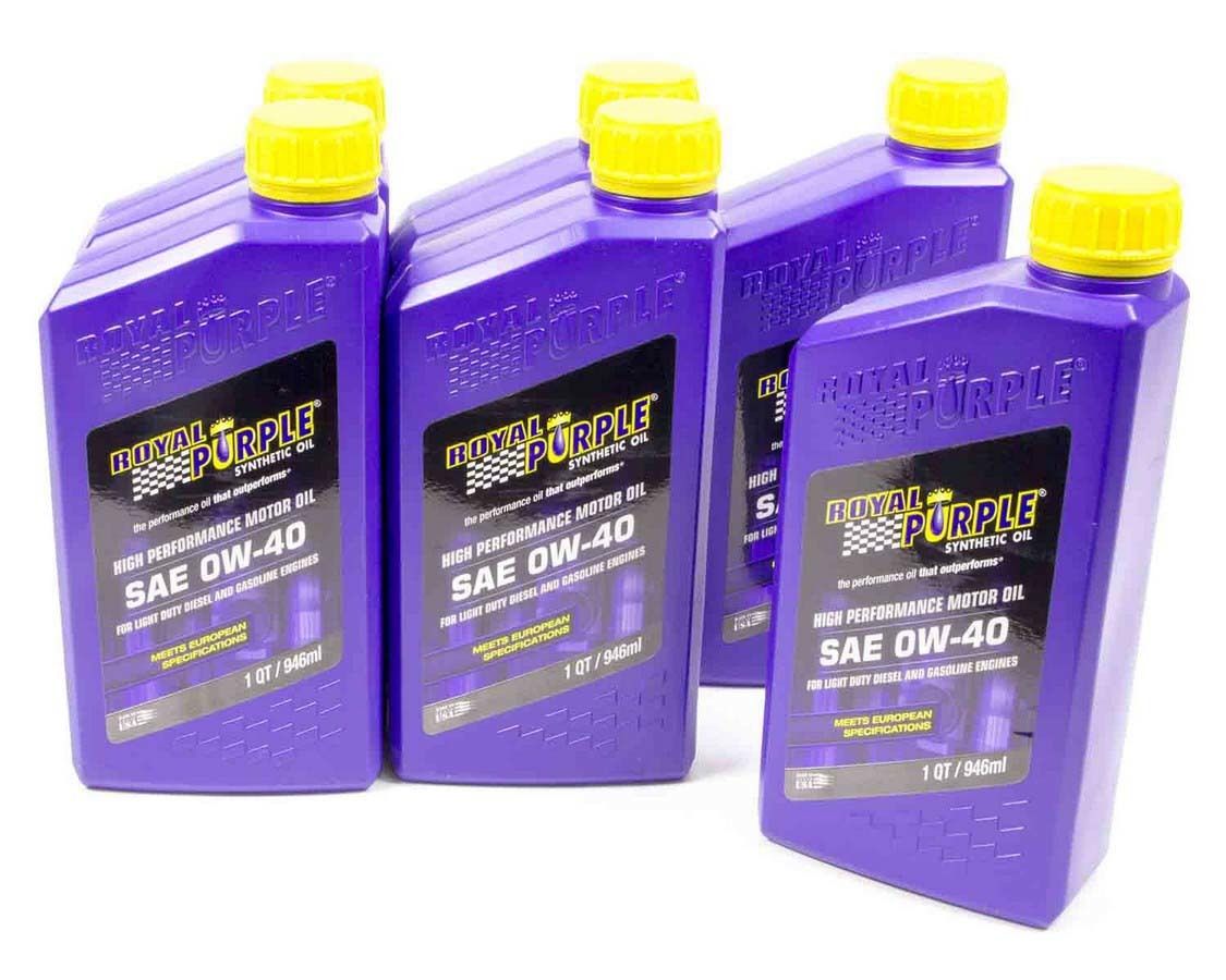 ROYAL PURPLE0w40 Multi-Grade SAE Oil Case 6x1qt Bottles