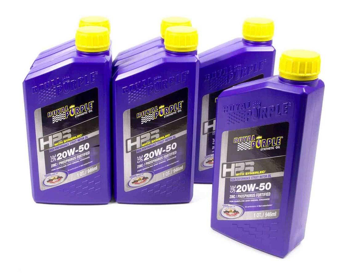 ROYAL PURPLE20w50 HPS Multi-Grade Oil case 6x1 Quart