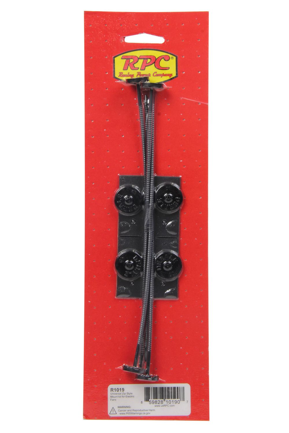 RACING POWER CO-PACKAGEDCooling Fan Plastic Tie Mounting Kit