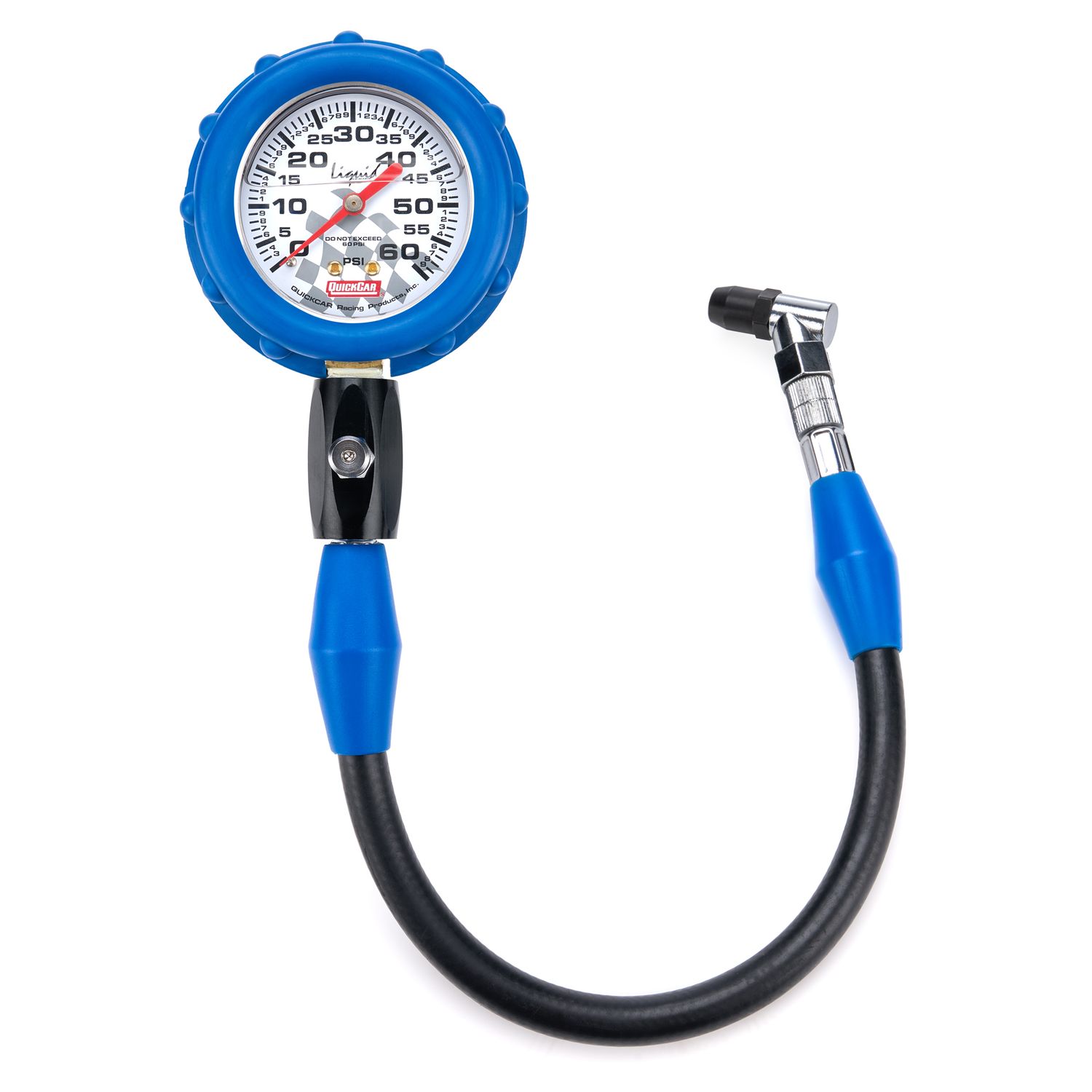 QUICKCAR RACING PRODUCTSTire Gauge 60 PSI Liquid Filled