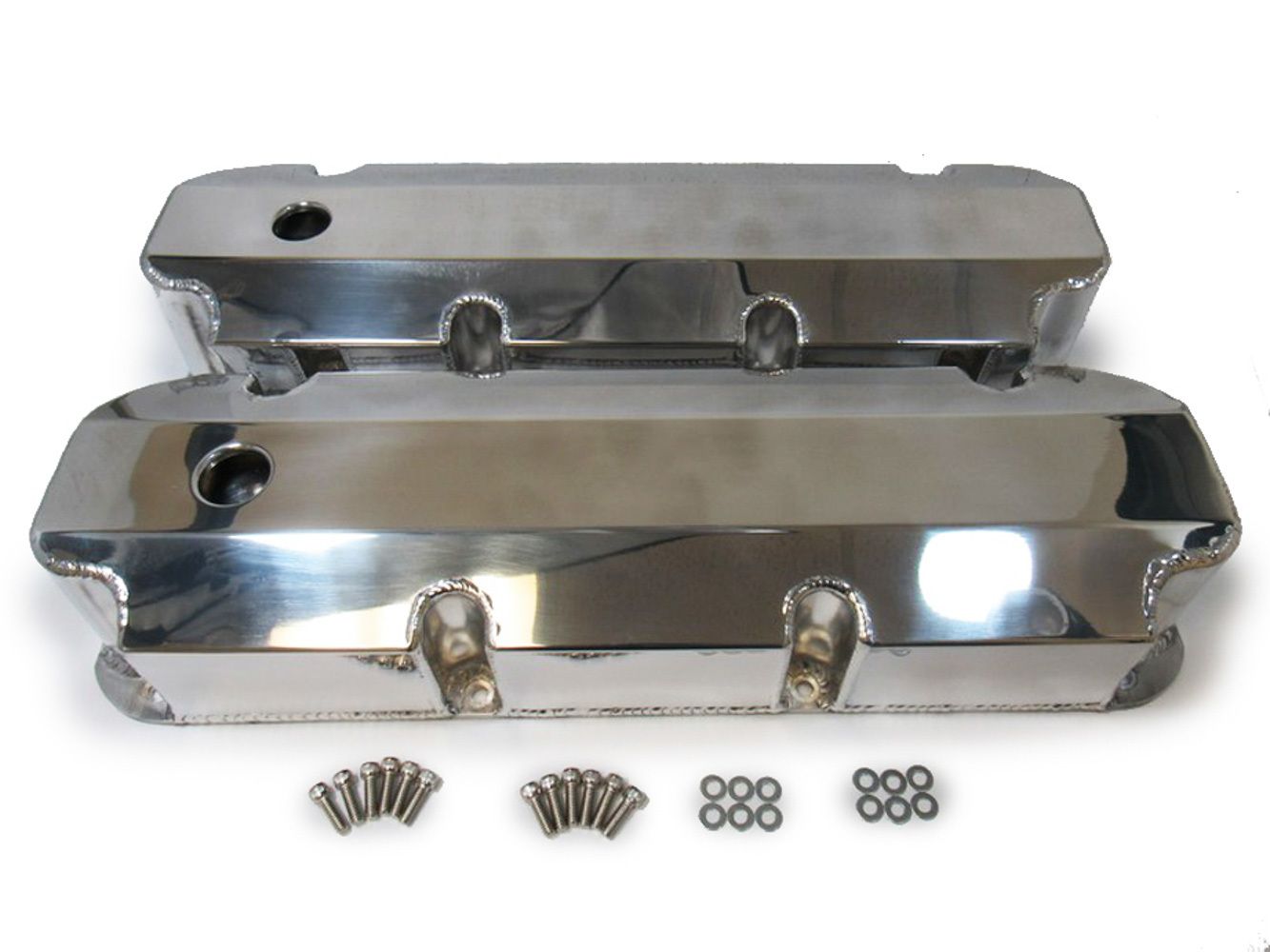 RACING POWER CO-PACKAGED Aluminum Valve Covers Ford 429-460