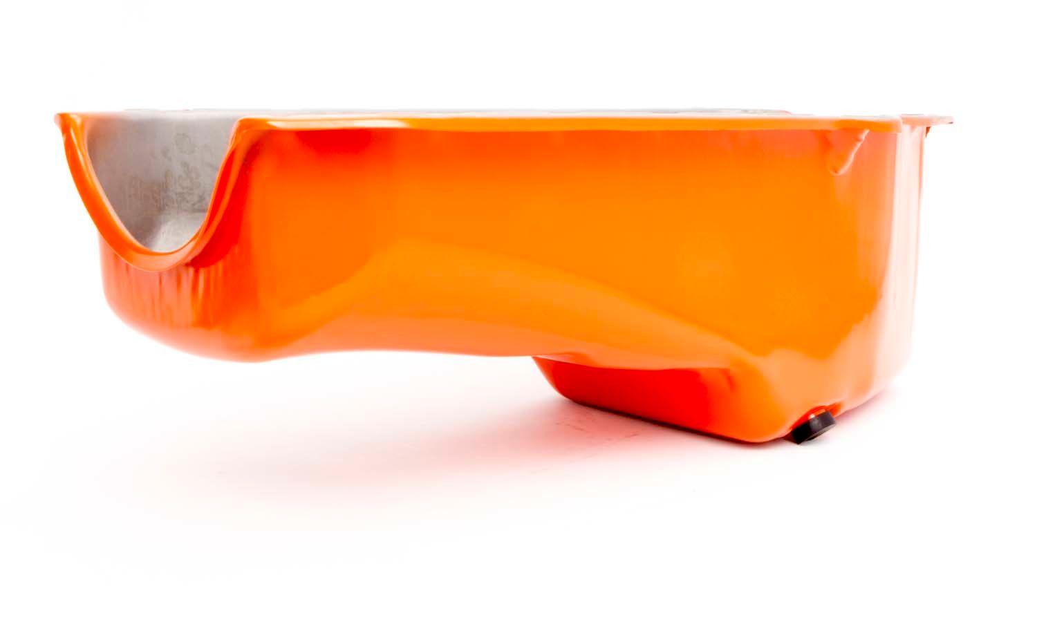 RACING POWER CO-PACKAGED55-79 SBC Steel Stock Oil Pan Orange
