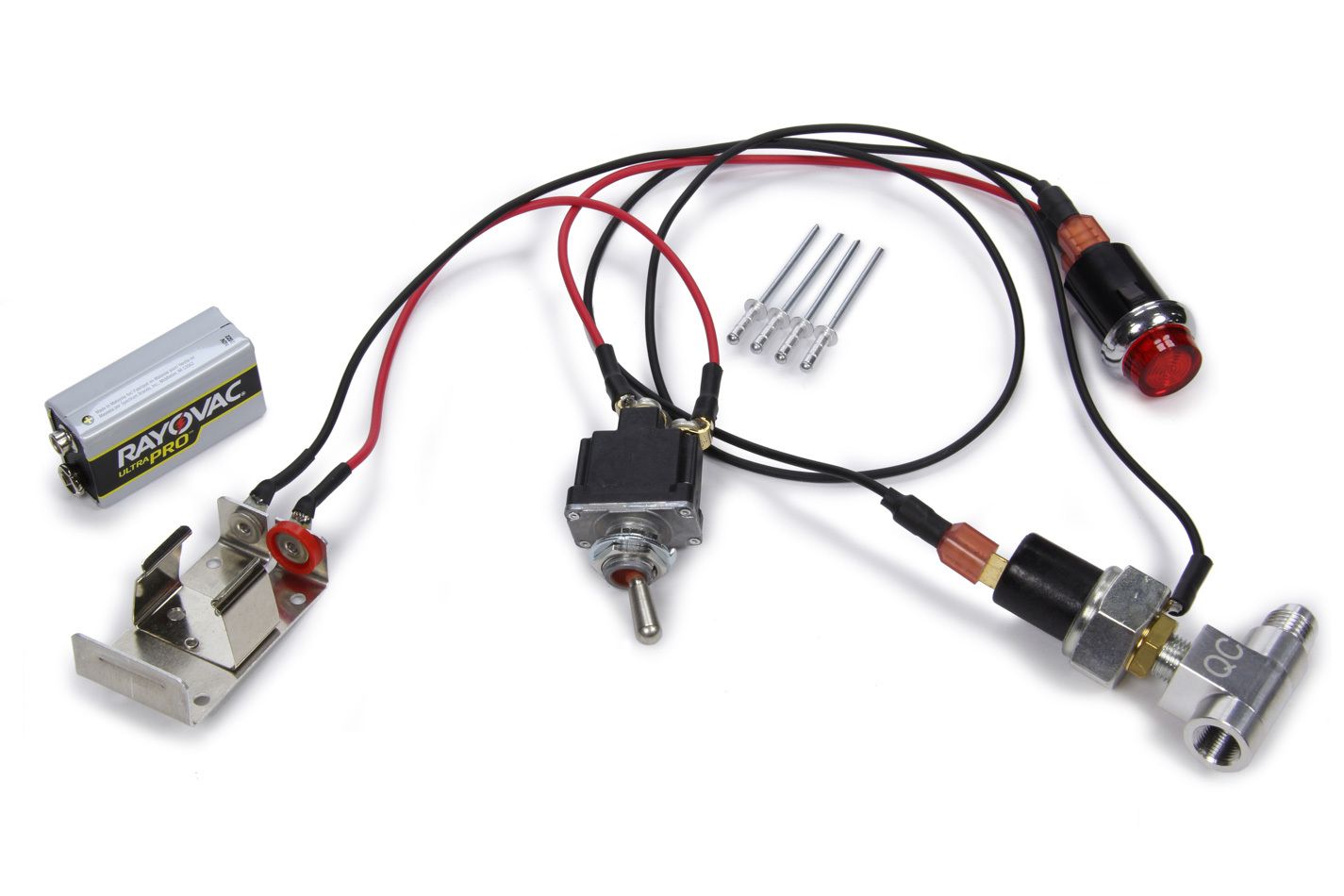 QUICKCAR RACING PRODUCTSOil Pressure Warning Kit Deluxe