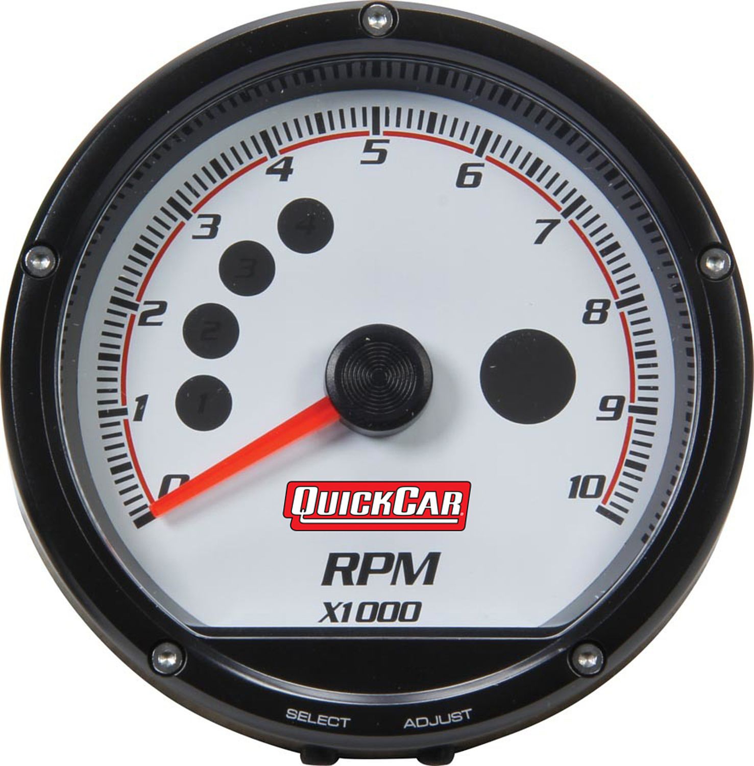 QUICKCAR RACING PRODUCTSRedline Multi-Recall Tach White
