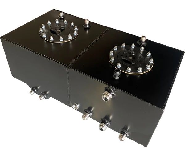RCIFuel Tank 5 Gal Alum & Fuel Cooler Black