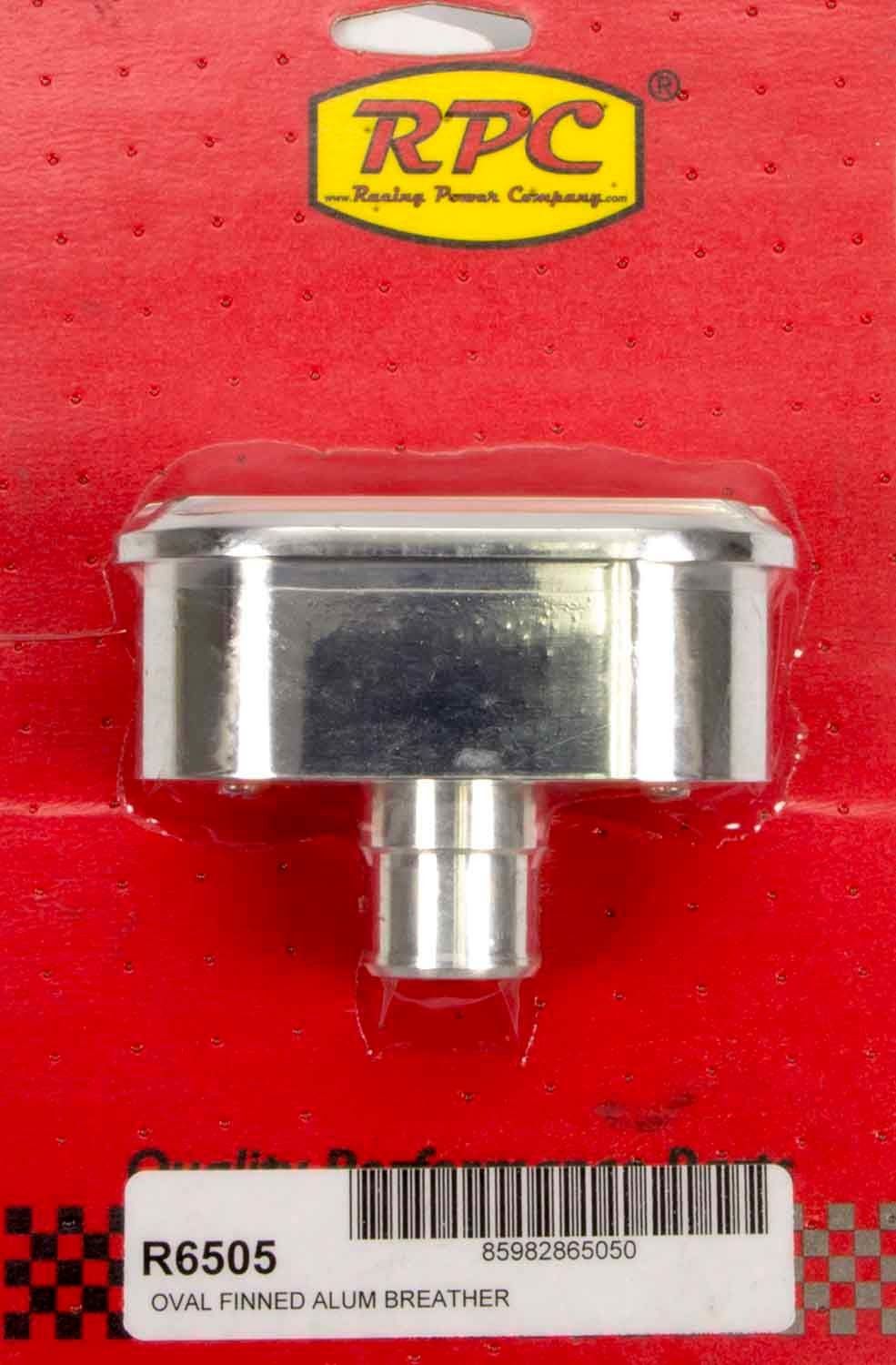 RACING POWER CO-PACKAGEDAlum Finned V/C Breather Polished