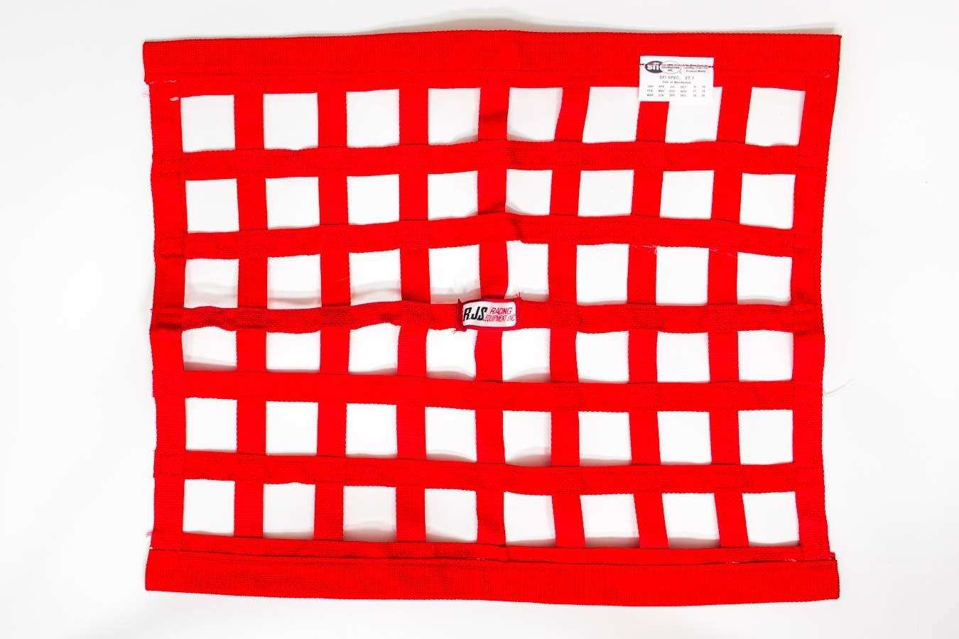 RJS SAFETYRed Ribbon Window Net 18x24