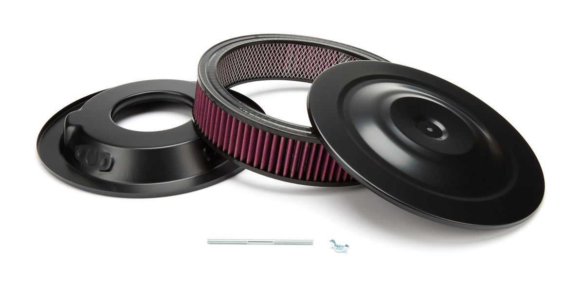 RACING POWER CO-PACKAGED14in X 3in Performance Air Cleaner Red