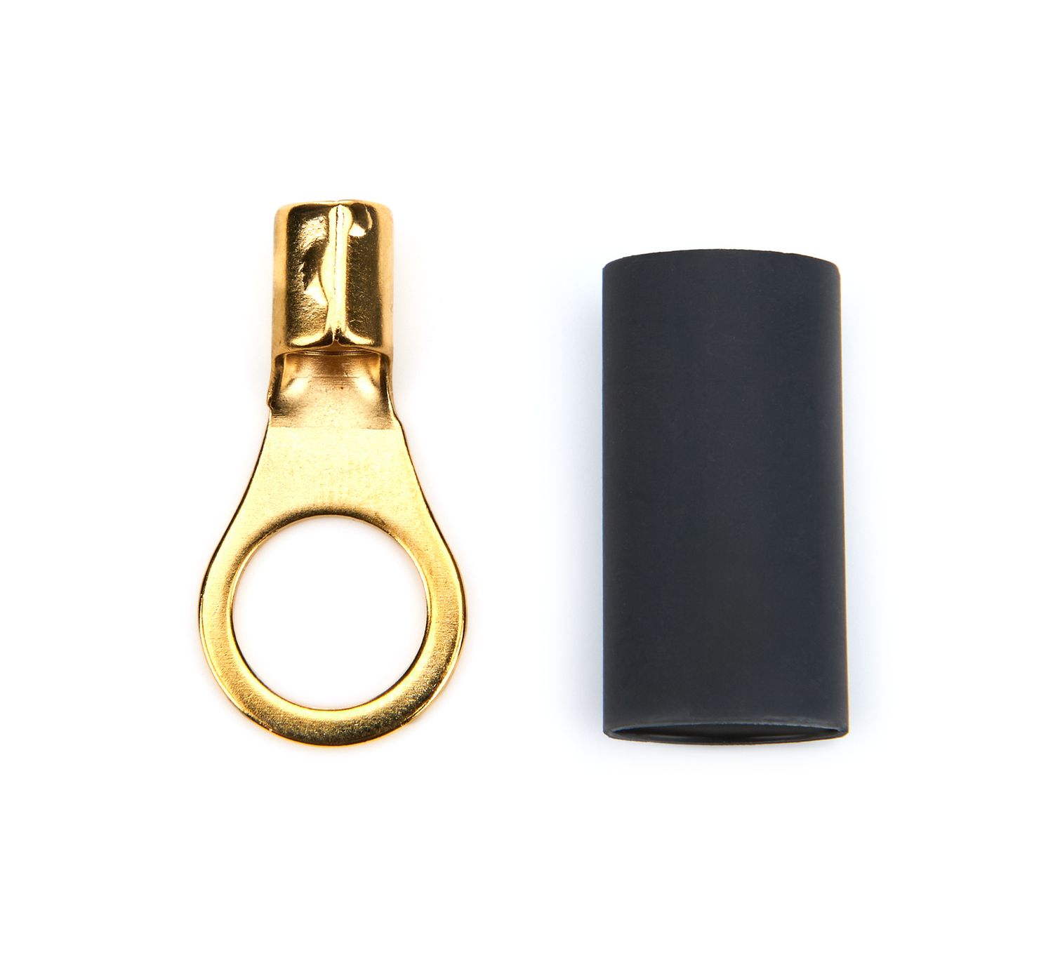 QUICKCAR RACING PRODUCTSRing Terminal 3/8 8-10 GA. Pair w/Heat Shrink