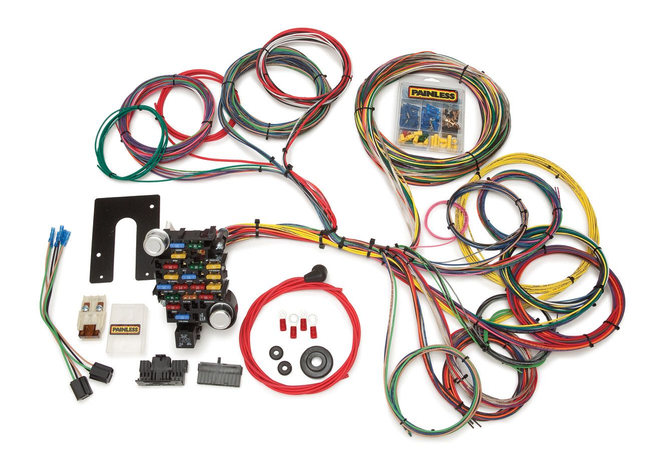 PAINLESS WIRING28 Circuit Harness For PU&4x4 Non-GM Keyed Stee