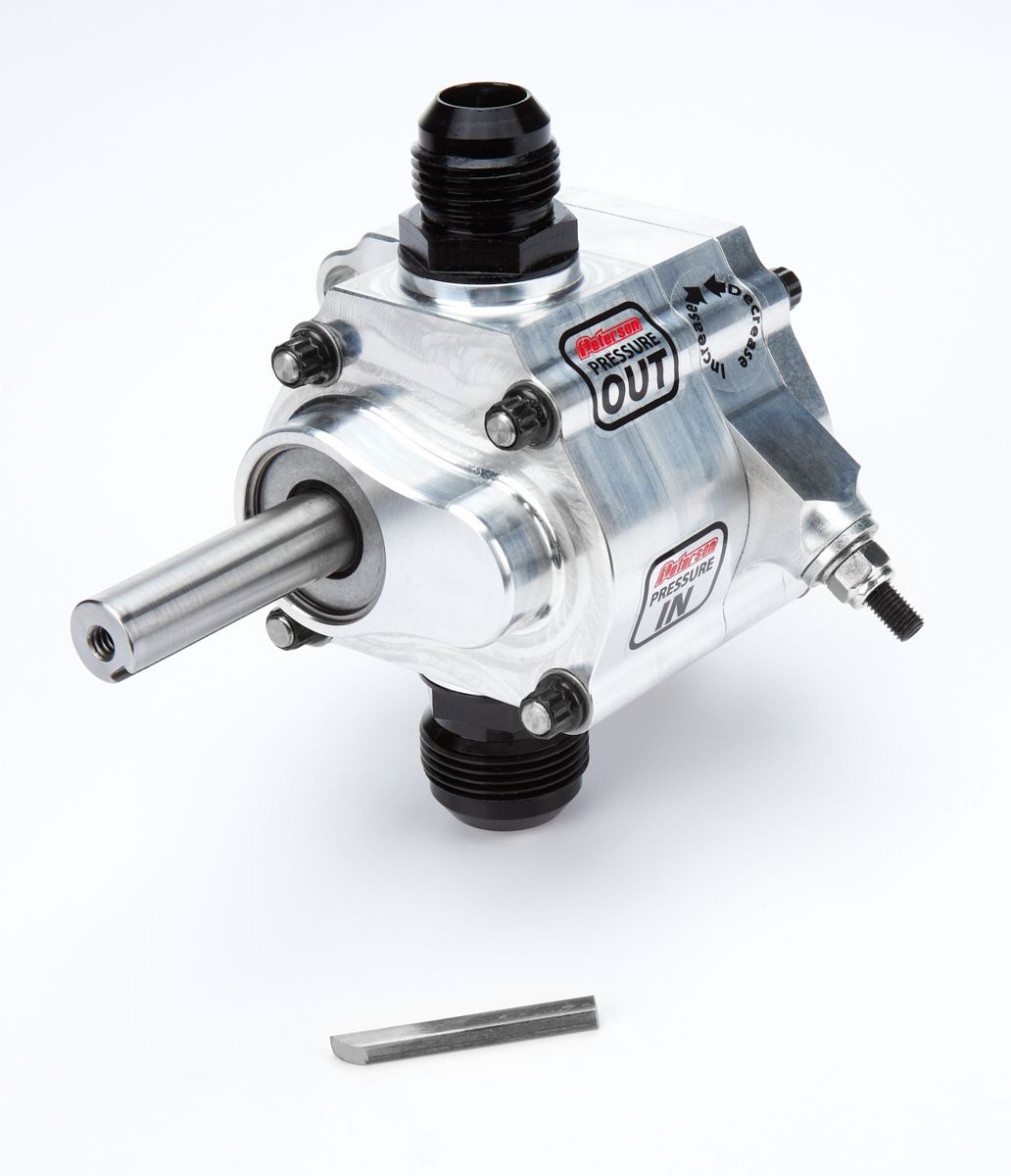 PETERSON FLUIDOil Pump 1 Stage SBC L/S w/Rear Drive