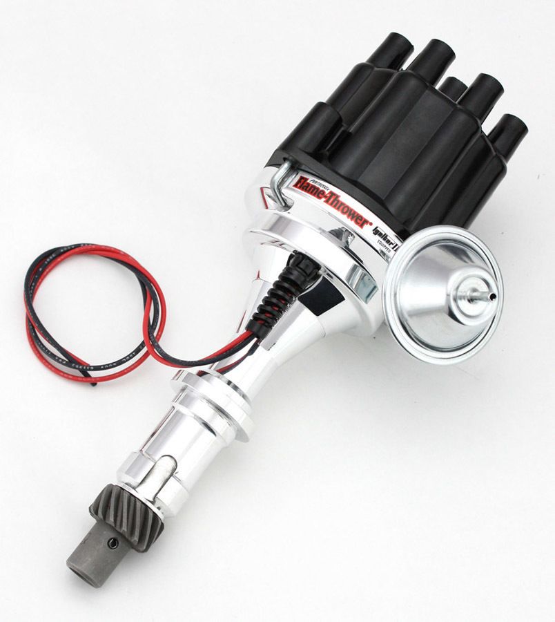 PERTRONIX IGNITIONDist Billet I3 Pontiac V8 Vac Blk Cap