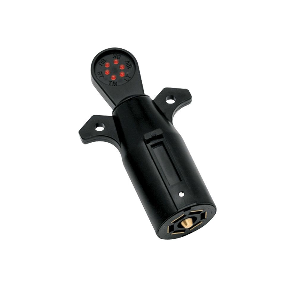 REESE7-Way Flat Pin Car End T ester w/LED Display