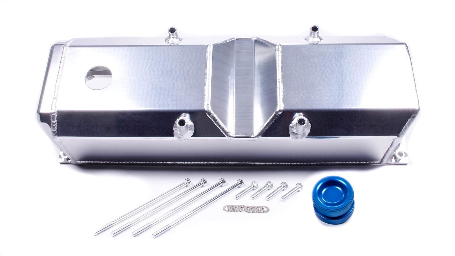 PRW INDUSTRIES, INC.Billet Alm. Valve Covers Ford 2.3L Single Valve
