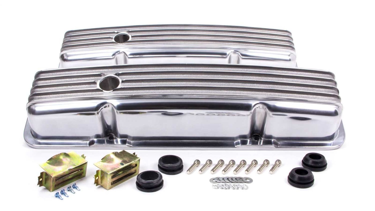RACING POWER CO-PACKAGEDSBC Alum Finned Short V/C Polished