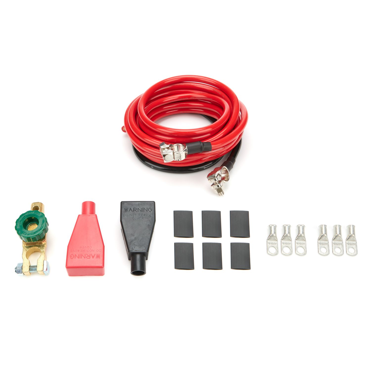 QUICKCAR RACING PRODUCTSBattery Cable Kit 4 Ga. 15ft Red & 2ft Black