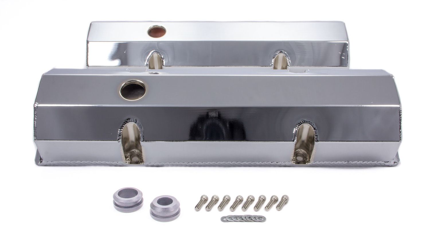 RACING POWER CO-PACKAGEDSBC Alum Fabricated Tall V/C Chrome