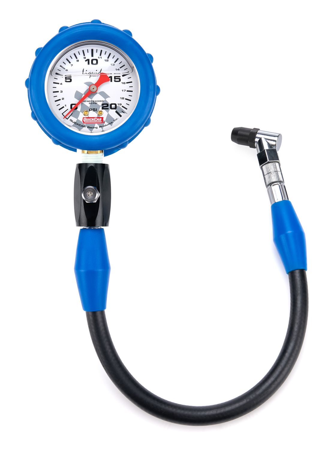 QUICKCAR RACING PRODUCTSTire Gauge 20 PSI Liquid Filled
