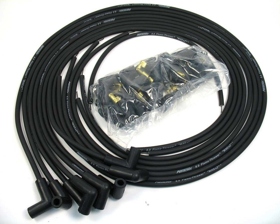 PERTRONIX IGNITION8MM Universal Wire Set - Black