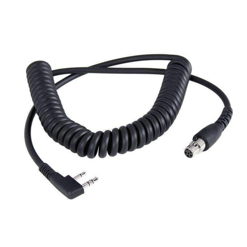 RUGGED RADIOSCord Coiled Headset to Radio Rugged Kentwood