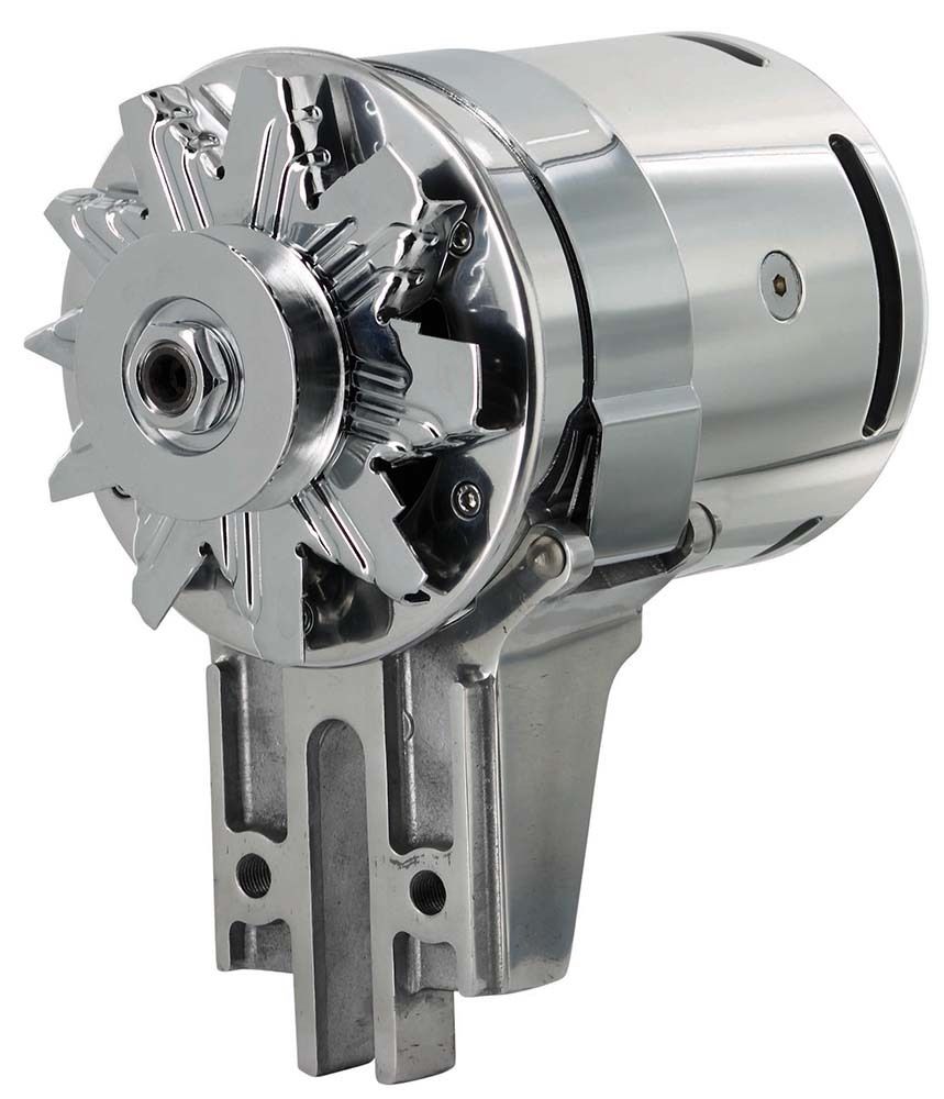 POWERMASTER49-53 Ford Flathead Power Gen Alt Polished