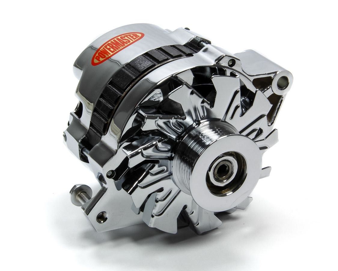 POWERMASTERGM TPI Chrome Alternator 105 Amp