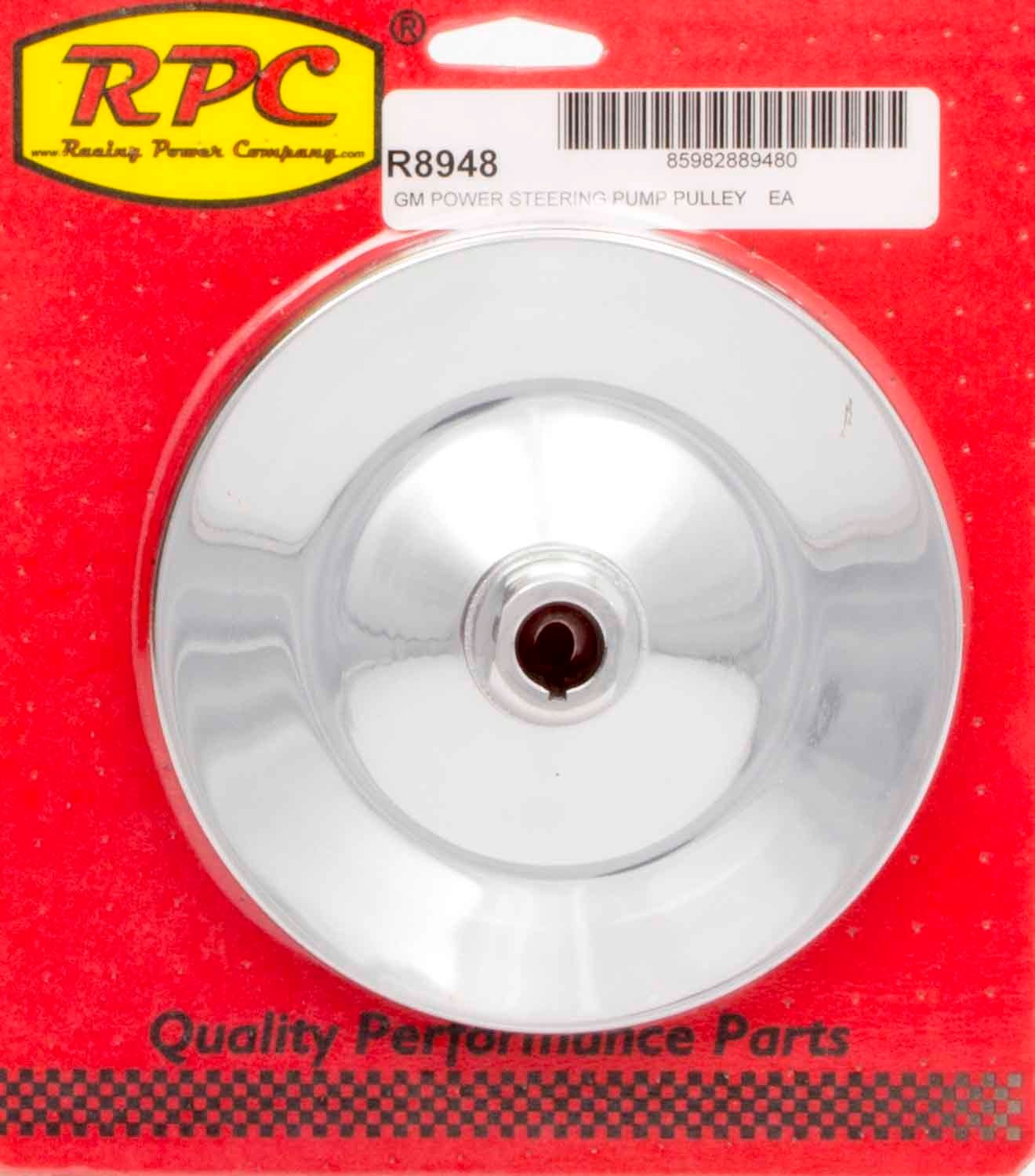 RACING POWER CO-PACKAGEDGM P/S Pulley Chrome