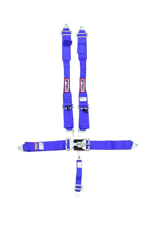 RJS SAFETYHarness System 5 Pt Blue Hans Shoulder Ind Wrap