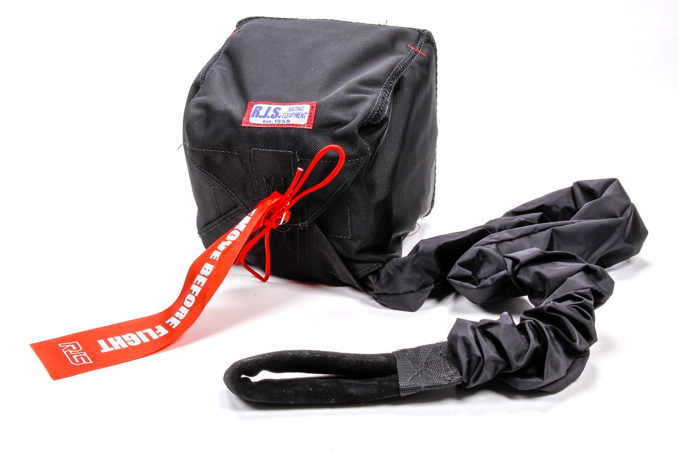 RJS SAFETYChampion Chute W/ Nylon Bag and Pilot Black