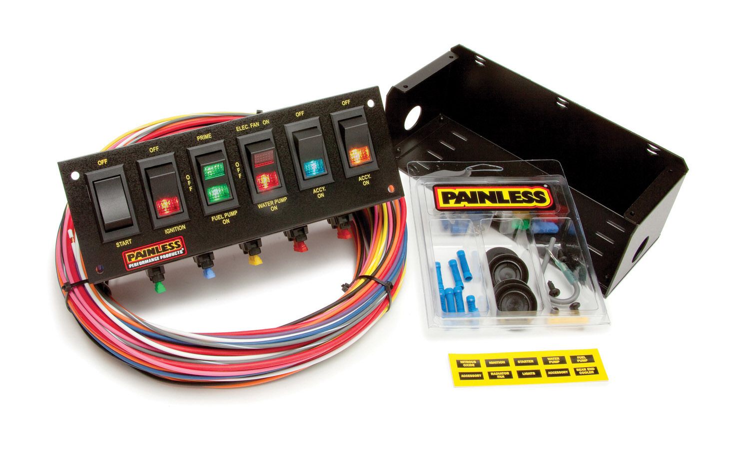 PAINLESS WIRING6 Switch Panel W/Harness