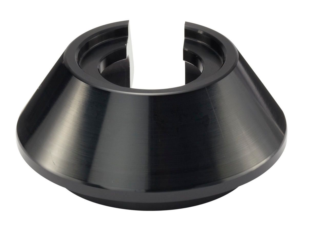 QA1Spring Seat 2.5in Coil - Over Steep Angle Blk